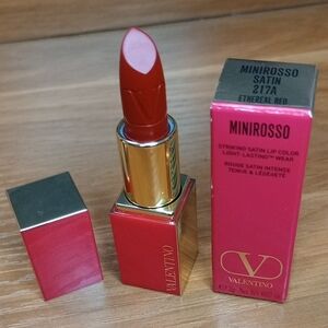 Valentino MiniRosso Satin Lipstick - Ethereal Red